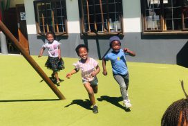 1 or more children, outdoor, active and running